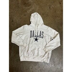 Dallas Cowboys Hoodie Her Style 2XL White Pullover NFL Football